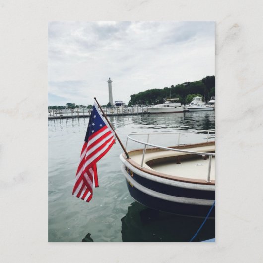 Postkarte "Wassertaxi on Put-in-Bay" (Vorderseite)