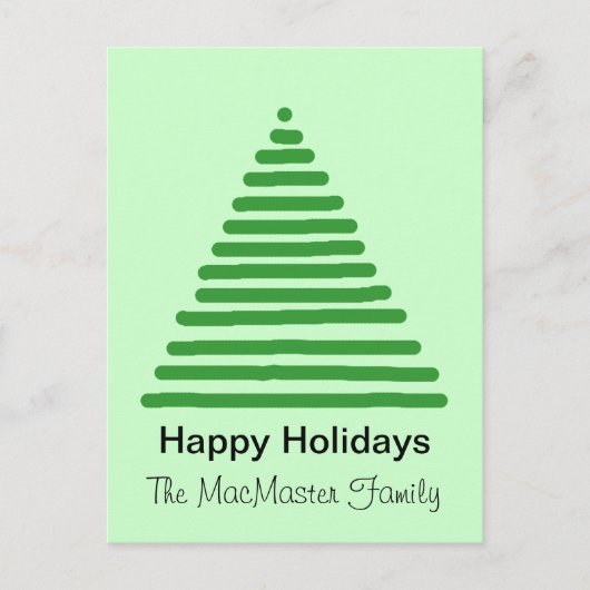 Postkarte - Weihnachtsbaum (Vorderseite)