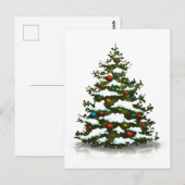 POSTKARTE : WEIHNACHTSBAUM (Vorne/Hinten)