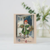 Postkarte "Weihnachtsmänner" (Stehend Vorderseite)