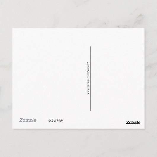 Postkarte - Weintraubencluster (Rückseite)