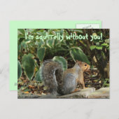 Postkarte, wenn jemand Vermisst ist Postkarte (Vorne/Hinten)