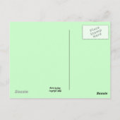 Postkarte, wenn jemand Vermisst ist Postkarte (Rückseite)