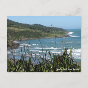 Postkarte, Whale Bay, Raglan, Neuseeland Postkarte
