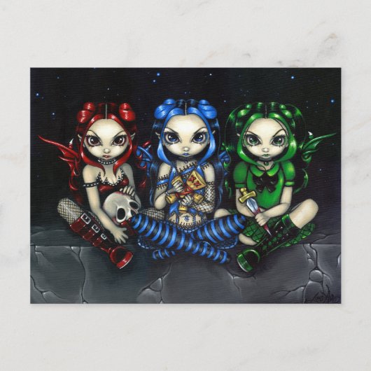 Postkarte "Wicked, Tricksy and False" (Vorderseite)