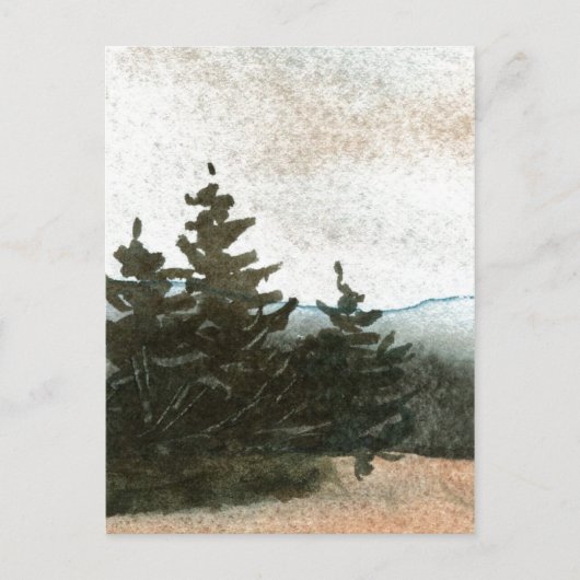 Postkarte "Wiesenkiefern" (Vorderseite)