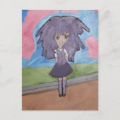 Postkarte "Wild Lila" (Vorderseite)