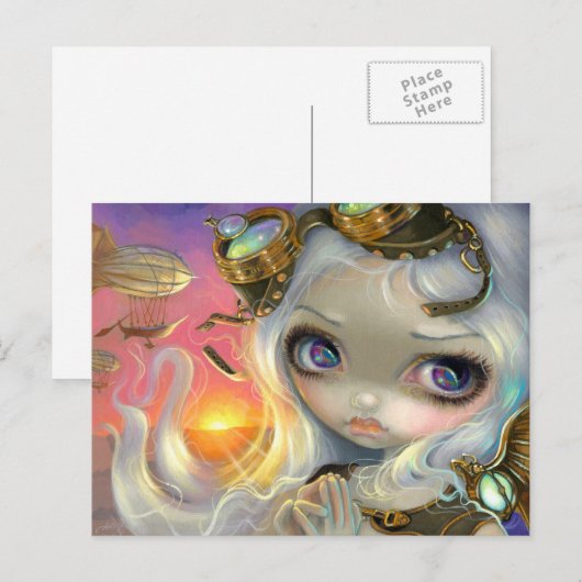 Postkarte "WindSwept" (Vorne/Hinten)