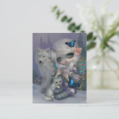 Postkarte "Winter" (Stehend Vorderseite)