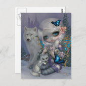 Postkarte "Winter" (Vorne/Hinten)
