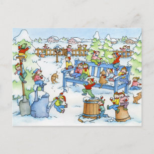 Postkarte "Wintergarten"