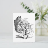Postkarte "Wolf and Goat Duet" (Stehend Vorderseite)
