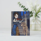 Postkarte "Wolf Song" (Stehend Vorderseite)