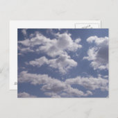 Postkarte "Wolken" (Vorne/Hinten)