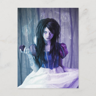 Postkarte "Zauberweiße"