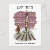 Postkarte "Zeit bis Ostern" (Vorderseite)