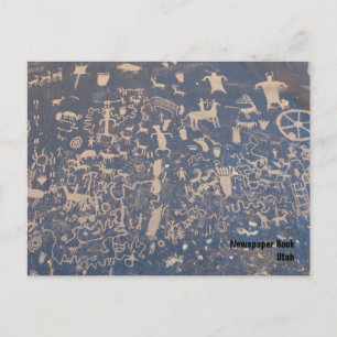 Postkarte Zeitungsrock