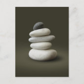 Postkarte Zen Stones (Vorderseite)