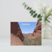 Postkarte Zentralaustralien (Stehend Vorderseite)
