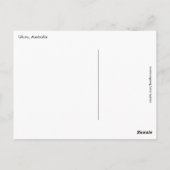 Postkarte Zentralaustralien (Rückseite)