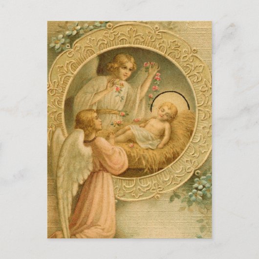 Postkarte (Zitat): Liebe ist zu Weihnachten herunt (Vorderseite)