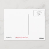 Postkarte Zodiac Capricorn (Rückseite)