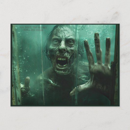 Postkarte - Zombie Craig (Vorderseite)