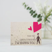 Postkarte Zombies valentines (Stehend Vorderseite)