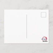 Postkarte "Zuhause is"-Zitat (Rückseite)