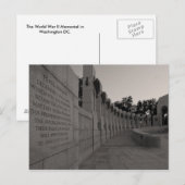 Postkarte zum 2. Weltkrieg (Vorne/Hinten)