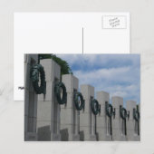 Postkarte zum 2. Weltkrieg (Vorne/Hinten)