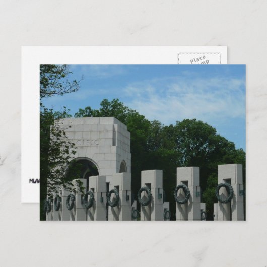 Postkarte zum 2. Weltkrieg (Vorne/Hinten)