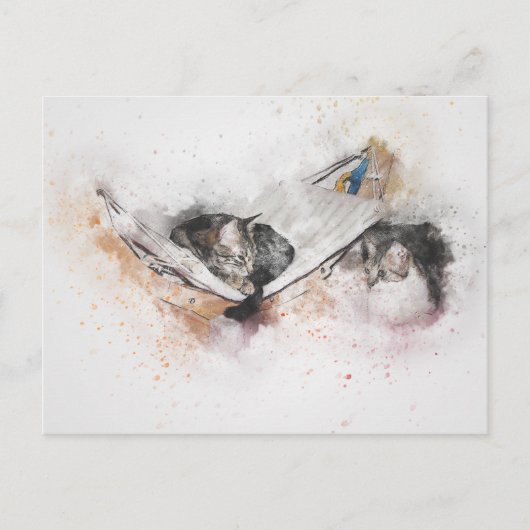 Postkarte zum Entspannen (Vorderseite)