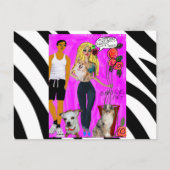 Postkarte zum Geburtstag (Vorderseite)