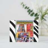 Postkarte zum Geburtstag (Stehend Vorderseite)