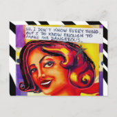 Postkarte zum Geburtstag (Vorderseite)