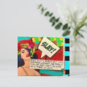 Postkarte zum Geburtstag (Stehend Vorderseite)