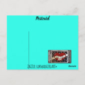 Postkarte zum Geburtstag (Rückseite)