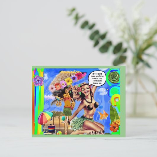 Postkarte zum Geburtstag (Stehend Vorderseite)