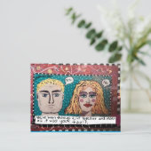 Postkarte zum Geburtstag (Stehend Vorderseite)