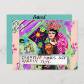 Postkarte zum Geburtstag (Vorne/Hinten)