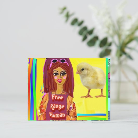 Postkarte zum Geburtstag (Stehend Vorderseite)