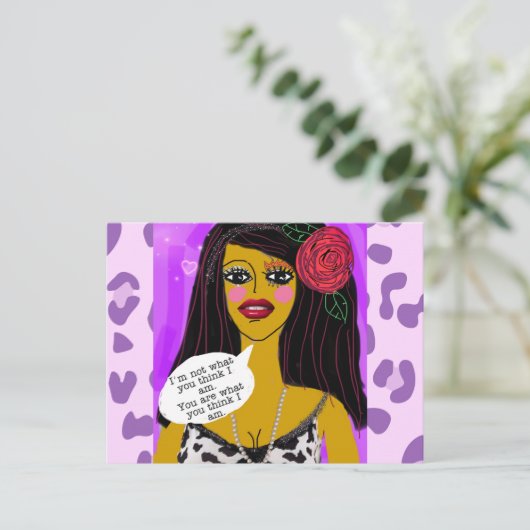 Postkarte zum Geburtstag (Stehend Vorderseite)