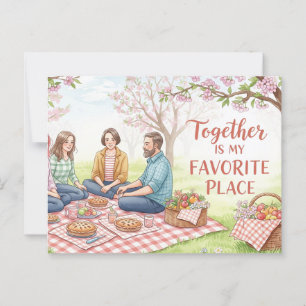 Postkarte zum Internationalen Freundschaftstag