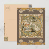 Postkarte zum Lesen Spaß (Vorne/Hinten)