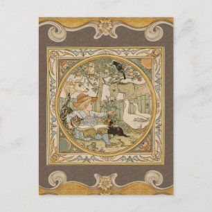 Postkarte zum Lesen Spaß