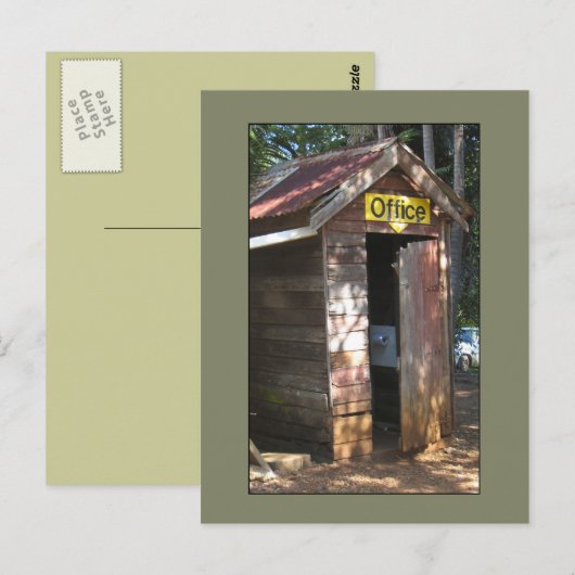 Postkarte zum Mittagessen (Vorne/Hinten)