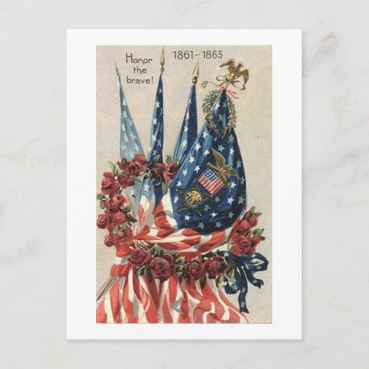 Postkarte zum Vintagen Gedenktag (Vorderseite)