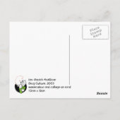 Postkarte zur Arzneimittelkultur (Rückseite)