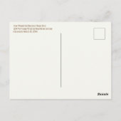 Postkarte zur Erinnerung "Business Fall Back Time (Rückseite)